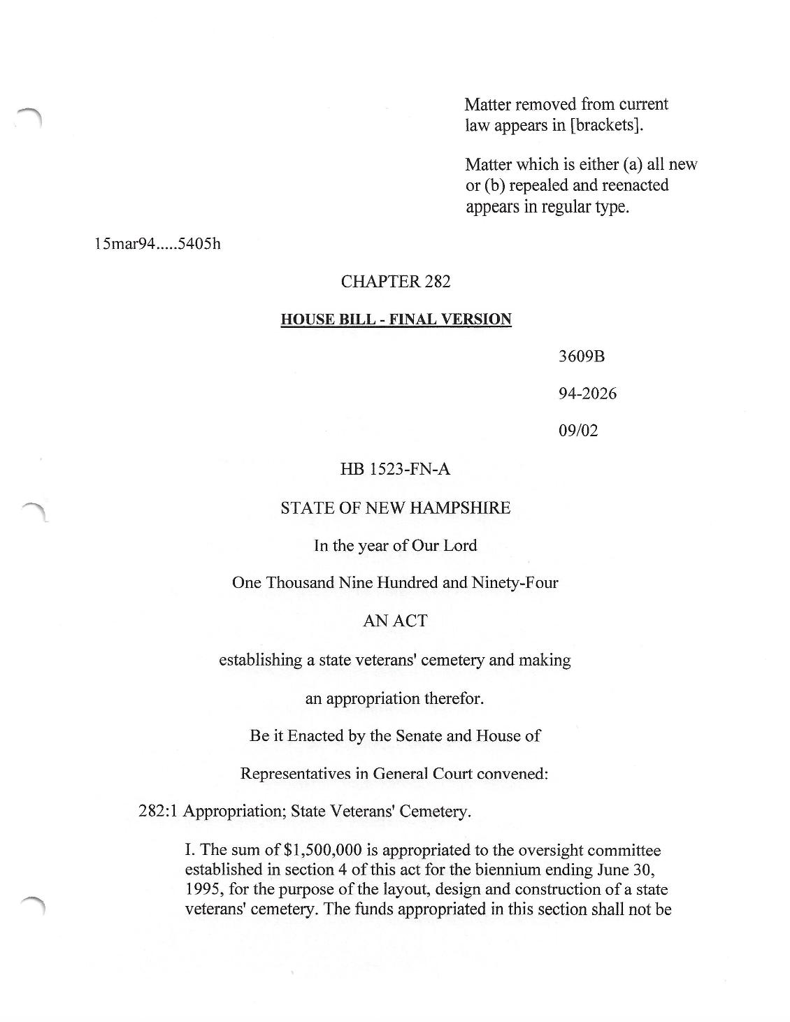 A Place in the Pines NH State Veterans Cemetery 25th Anniversary